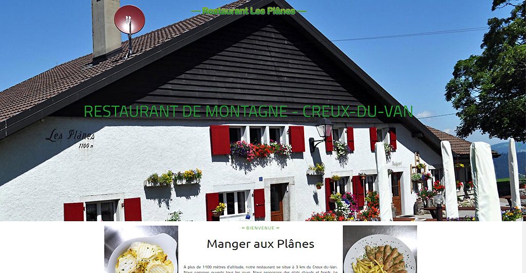 Restaurant Les Plânes Restaurannt Les Plânes - Couvet